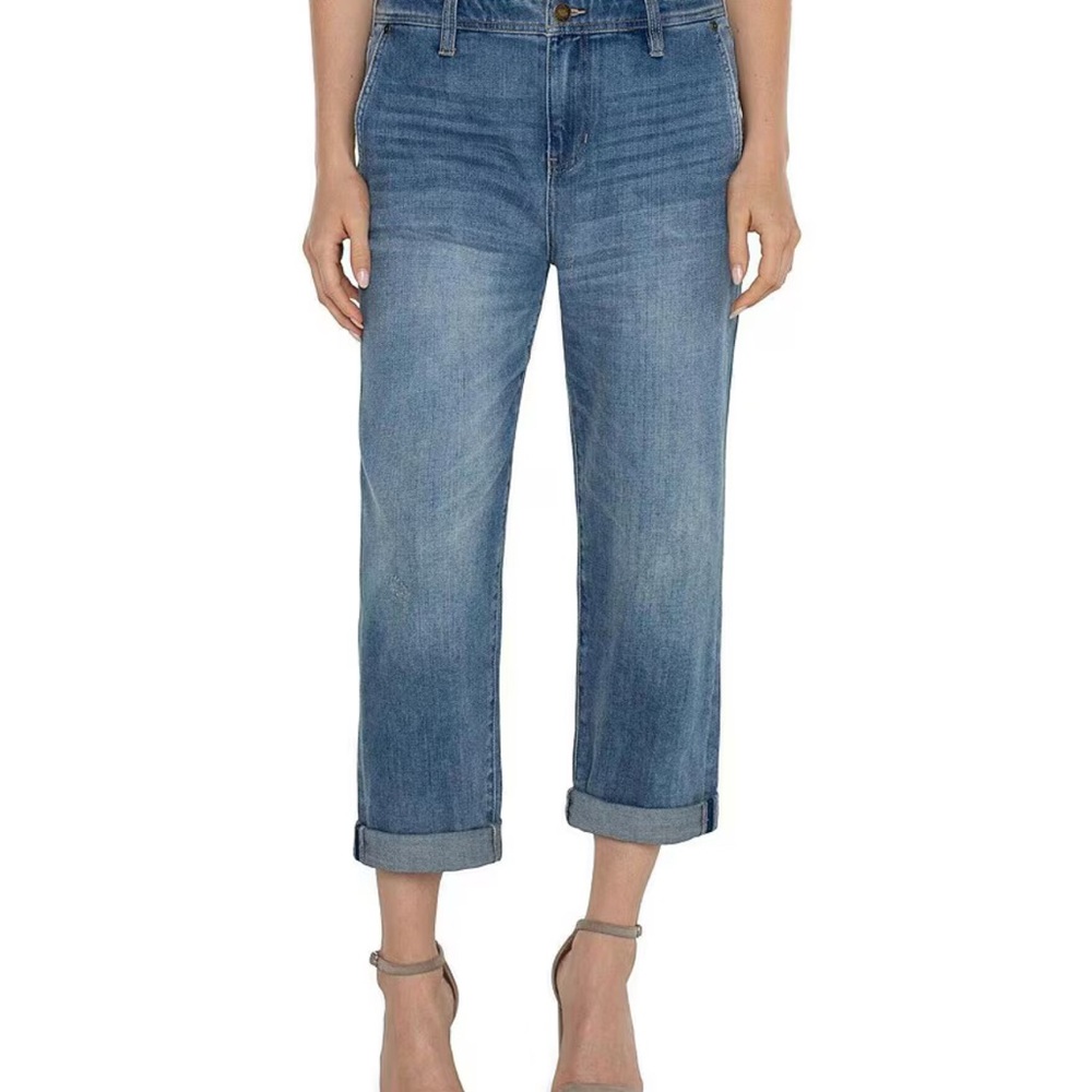 Liverpool Light Blue Boyfriend Jeans